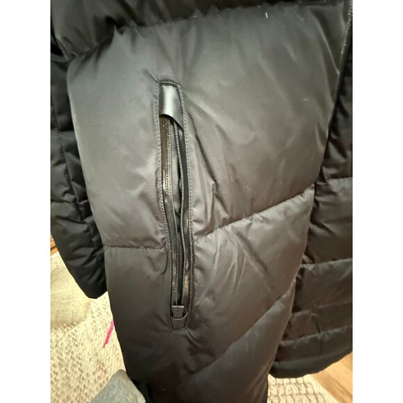 Herno Laminar Black  Quilted Down Long Parka Jacket Coat - Picture 9 of 11